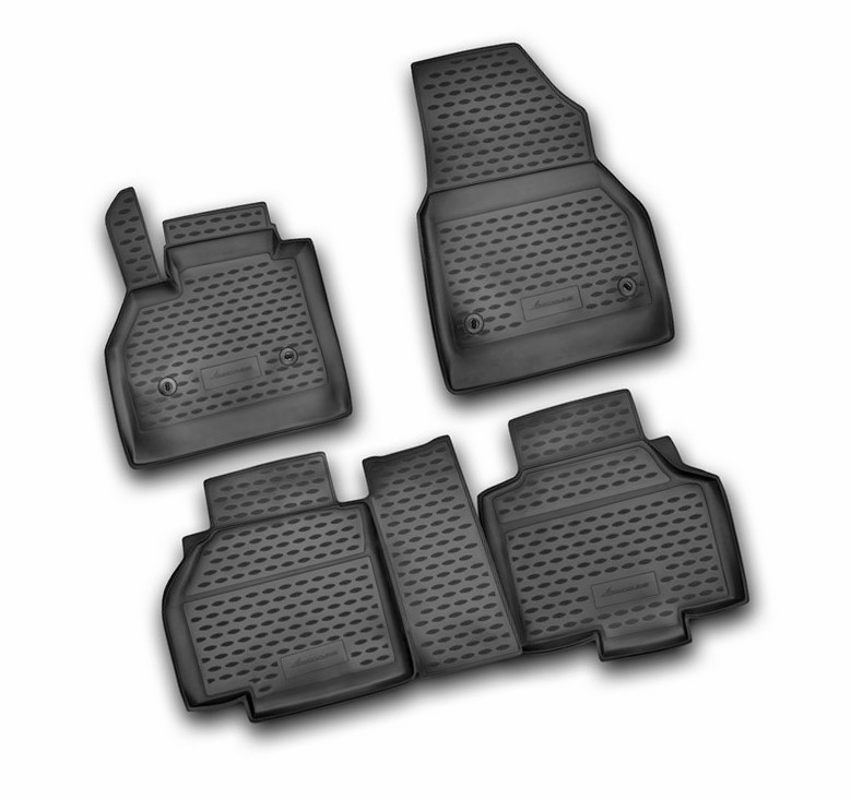 Set tappeti su misura in TPE - compatibile per Renault Kangoo 5p (02/08>05/21) no fix
