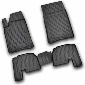 Set tappeti su misura in TPE - compatibile per  Ssangyong Actyon (11/06>12/11)