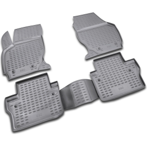 Set tappeti su misura in TPE - compatibile per Volvo S80 (05/06>06/16)