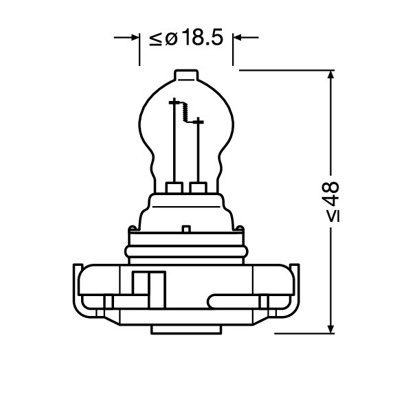 12V Original Line - PS19W - 19W - PG20-1 - 1 pz - Scatola - immagine 2