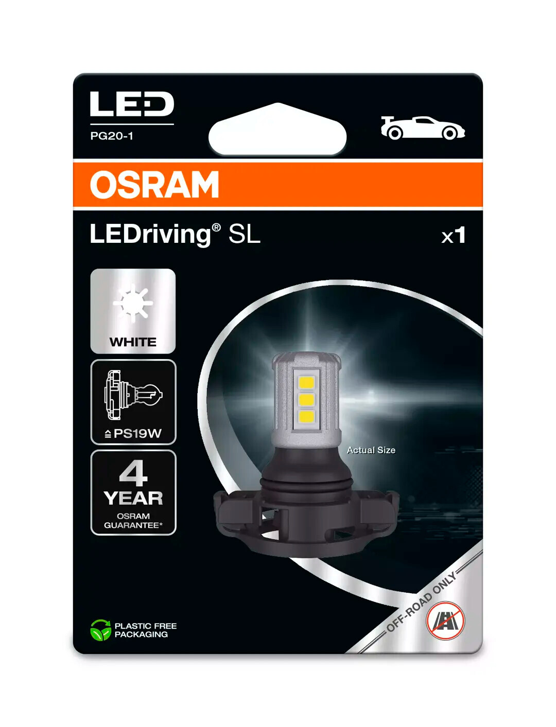 12V LEDriving SL - (PS19W) - 1W - PG20-1 - 1 pz - Scatola - immagine 2