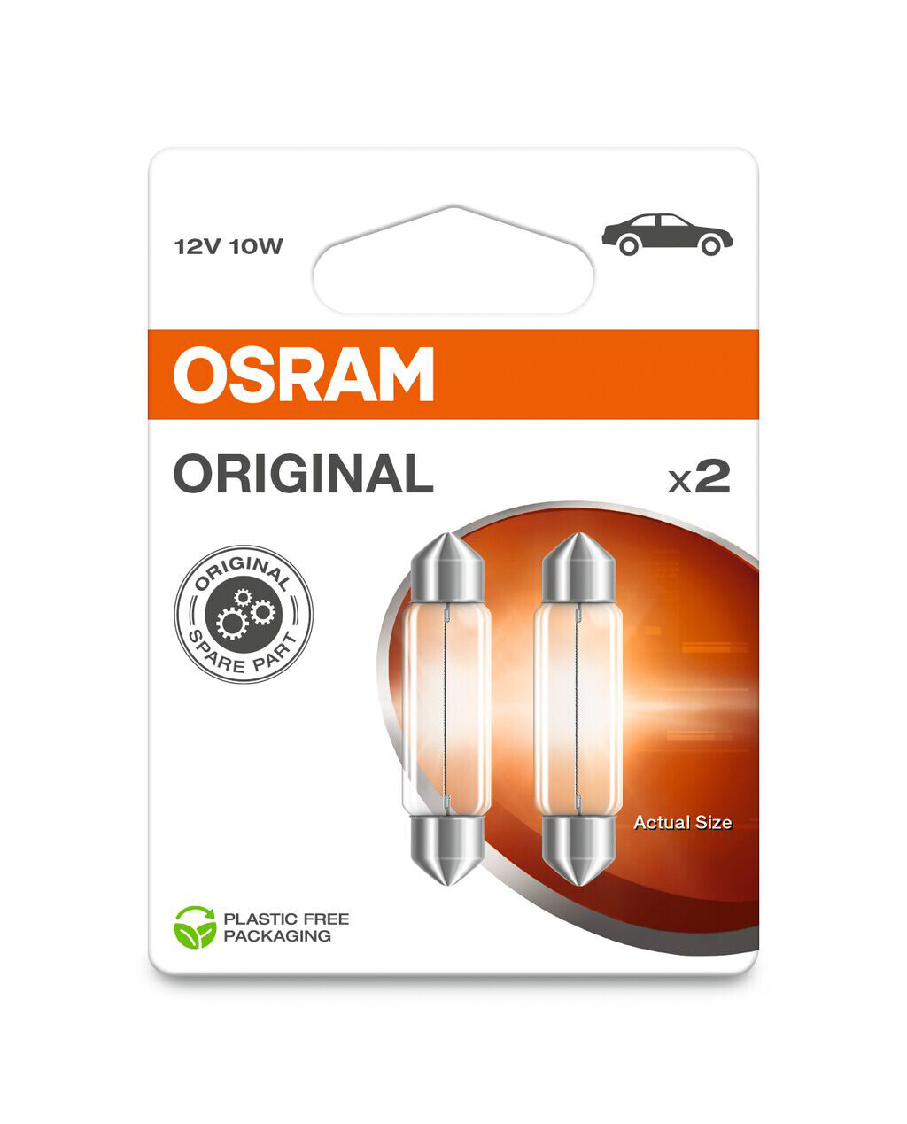 12V Original Line - 10W - SV8,5-8 - 2 pz - Scatola - immagine 2