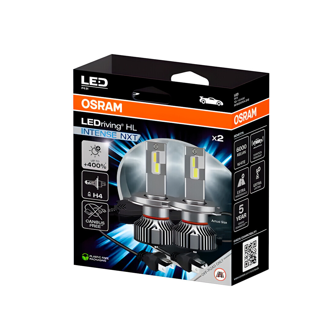 12V LEDriving HL Intense NXT - (H4) - 40/42W - P43t - 2 pz - Scatola - immagine 2