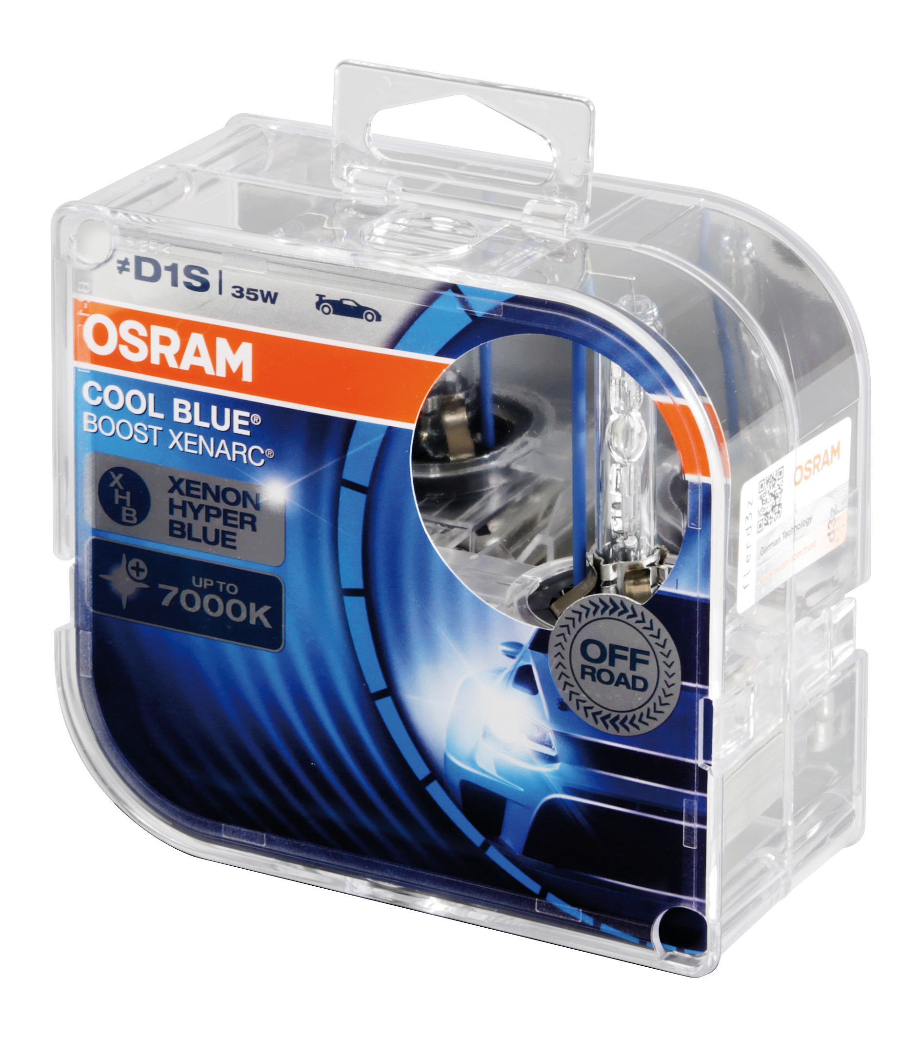 Xenarc Cool Blue Boost - D1S - 35W - PK32d-2 - 2 pz - Scatola Plast. - immagine 4