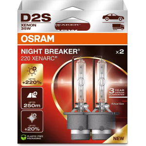 Xenarc Night Breaker Laser (Next Gen) - D2S - 35W - P32d-2 - 2 pz  - Scatola
