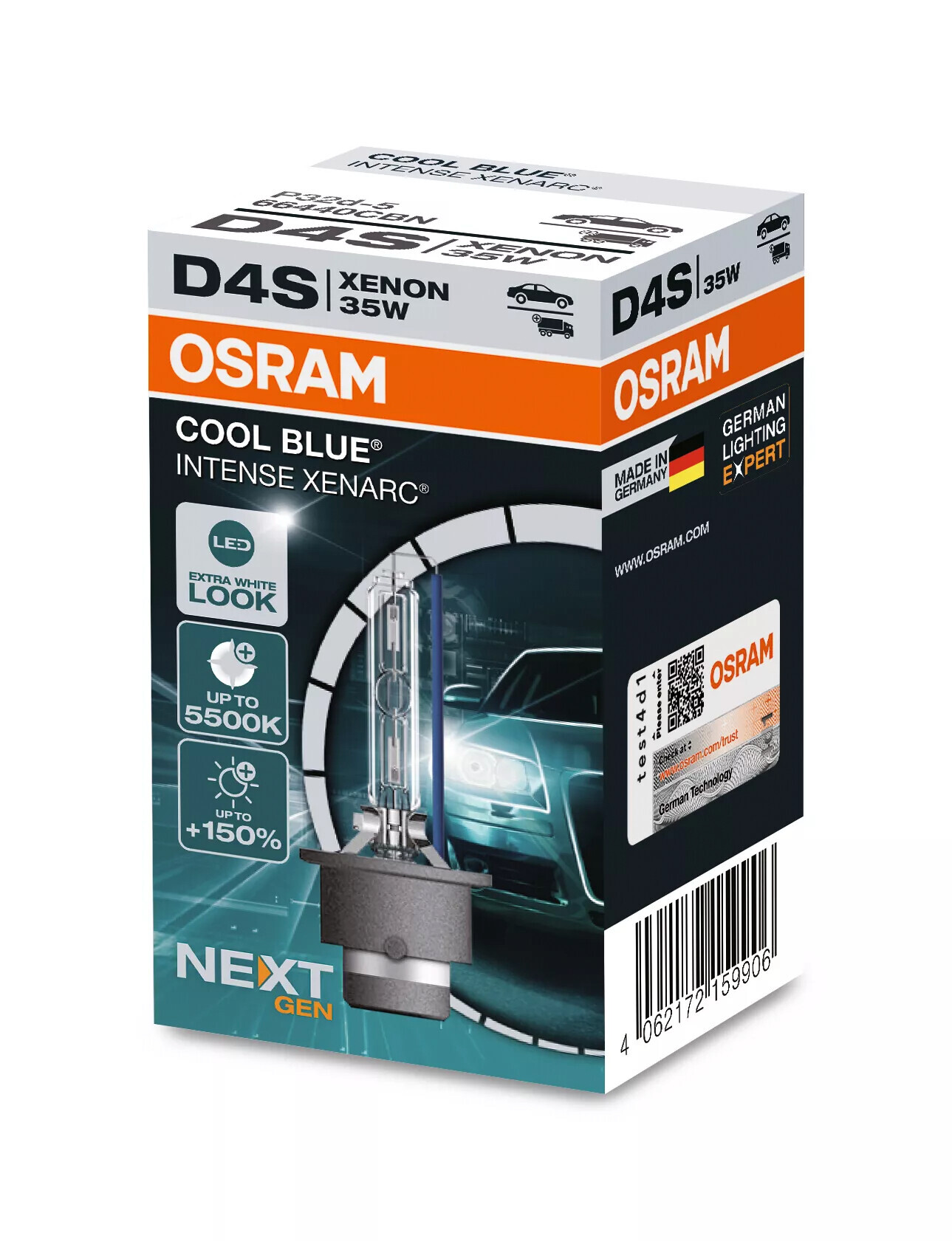 Xenarc Cool Blue Intense - D4S - 35W - P32d-5 - 1 pz - Scatola - immagine 2