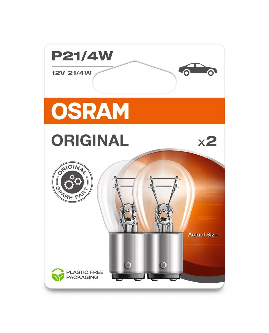 12V Original Line - P21/4W - 21/4W - BAZ15d - 2 pz - Scatola - immagine 2