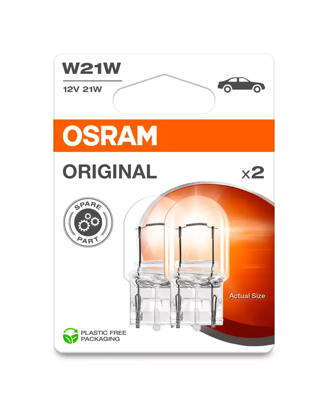 12V Original Line - W21W - 21W - W3x16d - 2 pz - Scatola - immagine 2