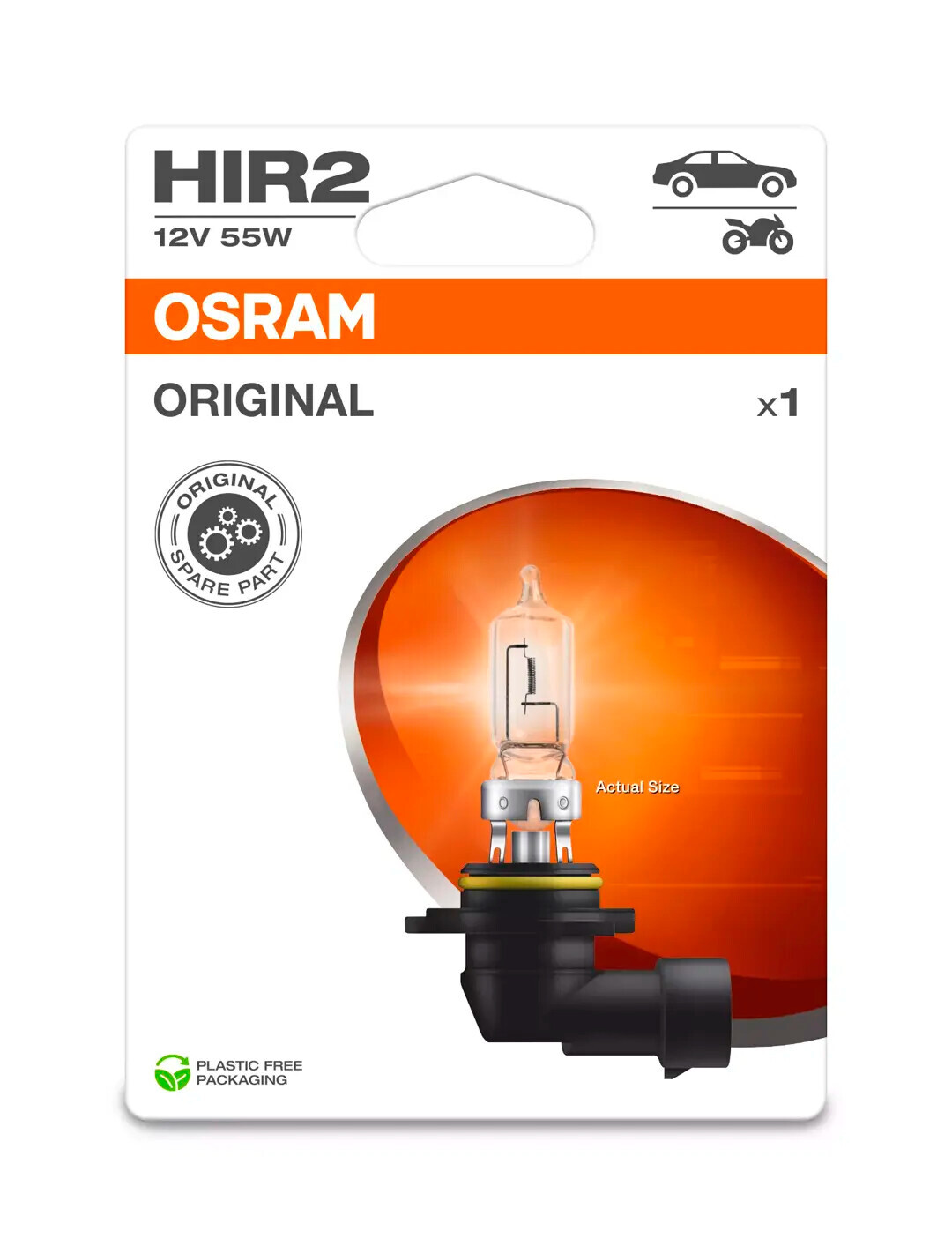 12V Original Line - HIR2 - 55W - PX22d - 1 pz - Scatola - immagine 2