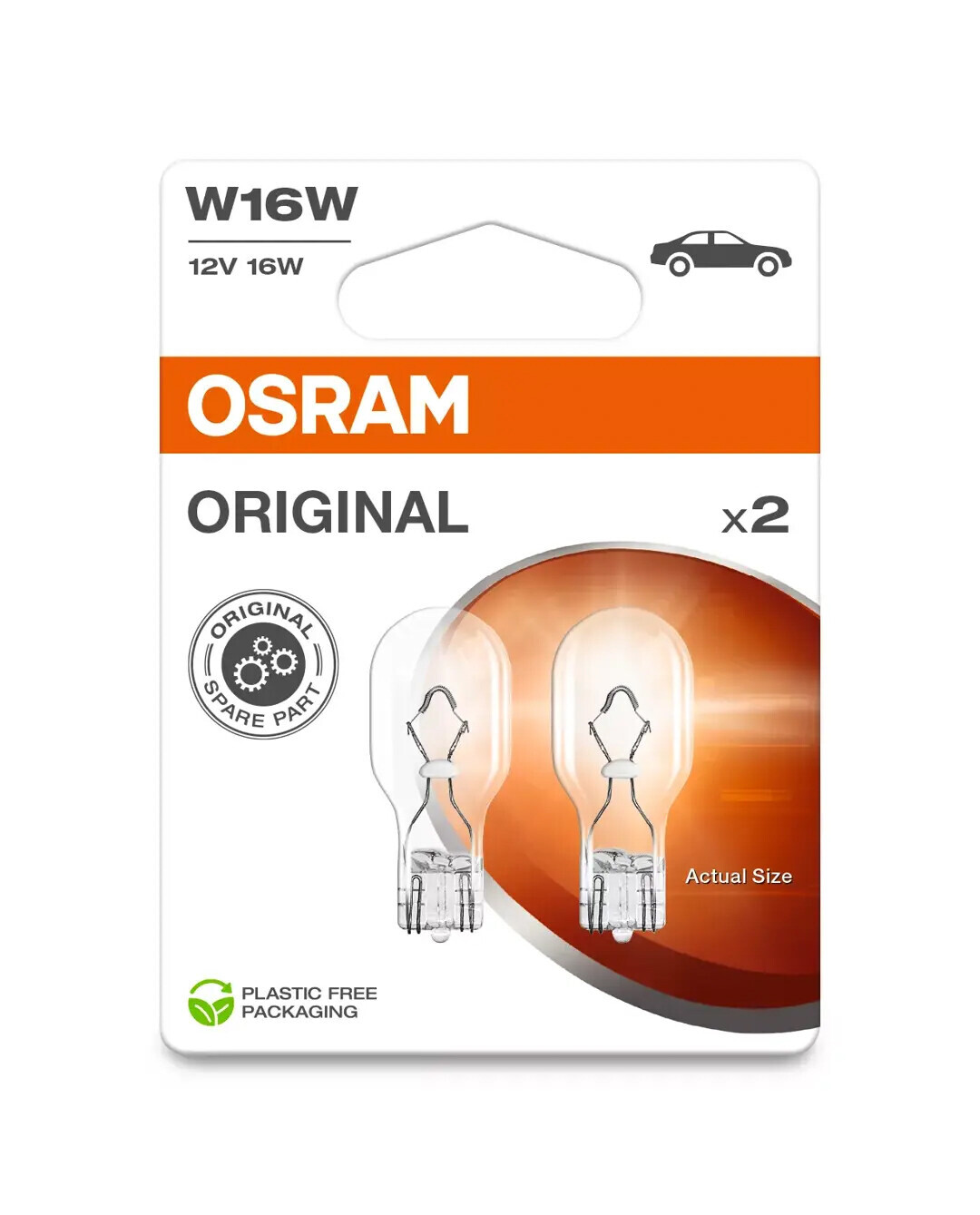 12V Original Line - W16W - 16W - W2,1x9,5d - 2 pz - Scatola - immagine 2