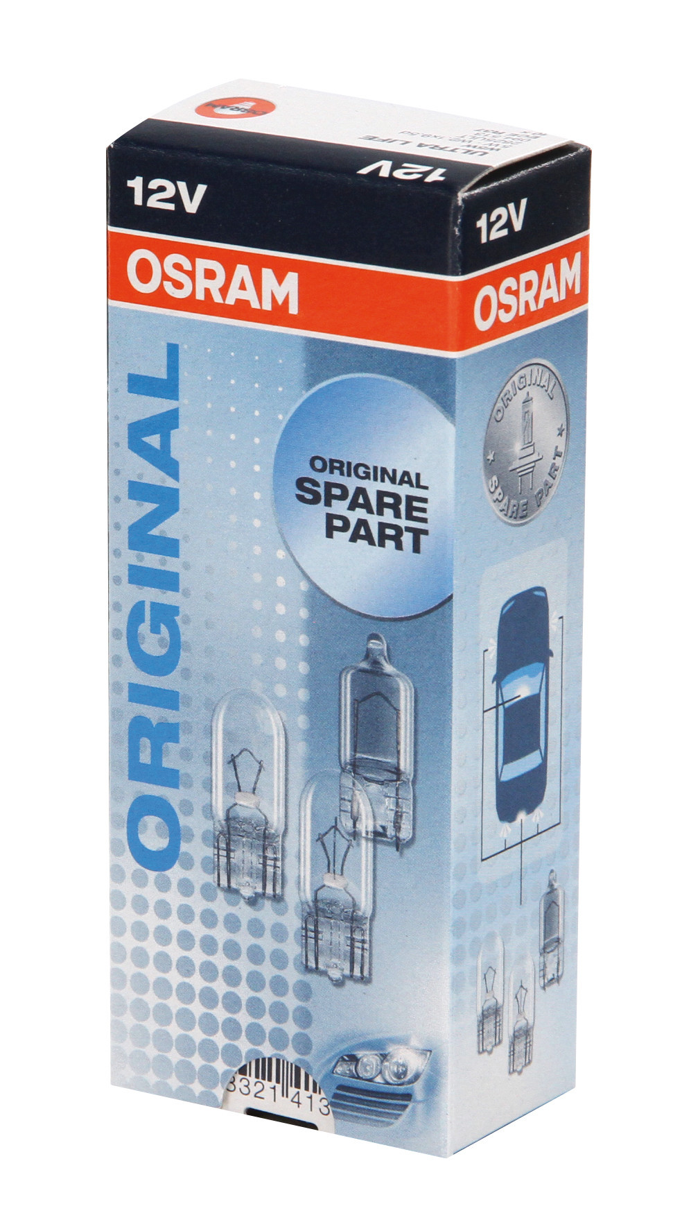 12V Ultra Life - W5W - 5W - W2,1x9,5d - 1 pz - Sfuso - immagine 4
