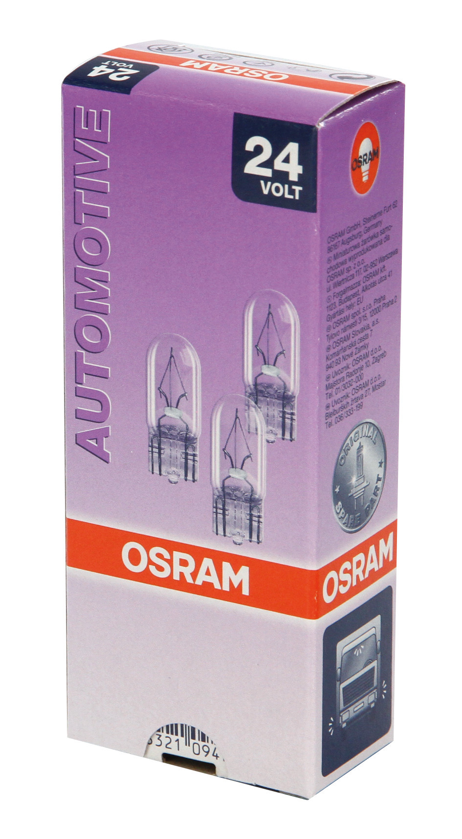 24V Original Line - W3W - 3W - W2,1x9,5d - 1 pz - Sfuso - immagine 4