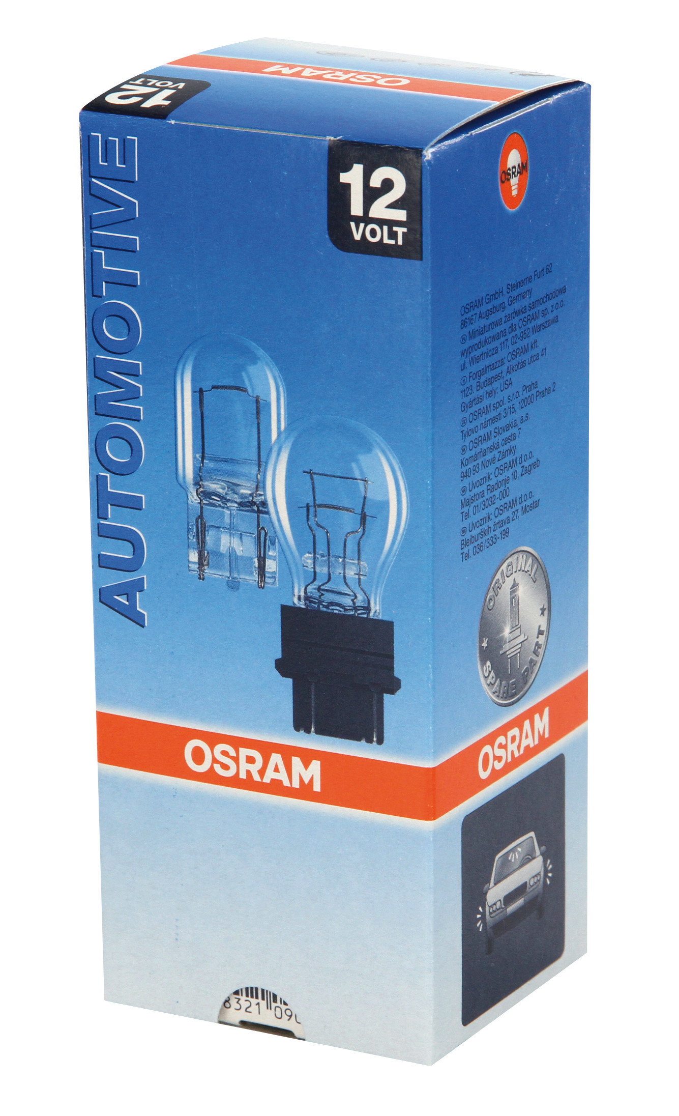 12V Original Line - P27W - 27W - W2,5x16d - 1 pz - Sfuso - immagine 4