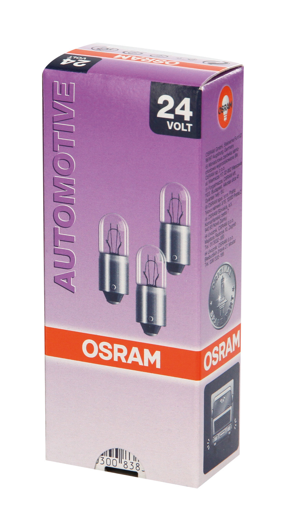 24V Original Line - T4W - 4W - BA9s - 1 pz - Sfuso - immagine 4