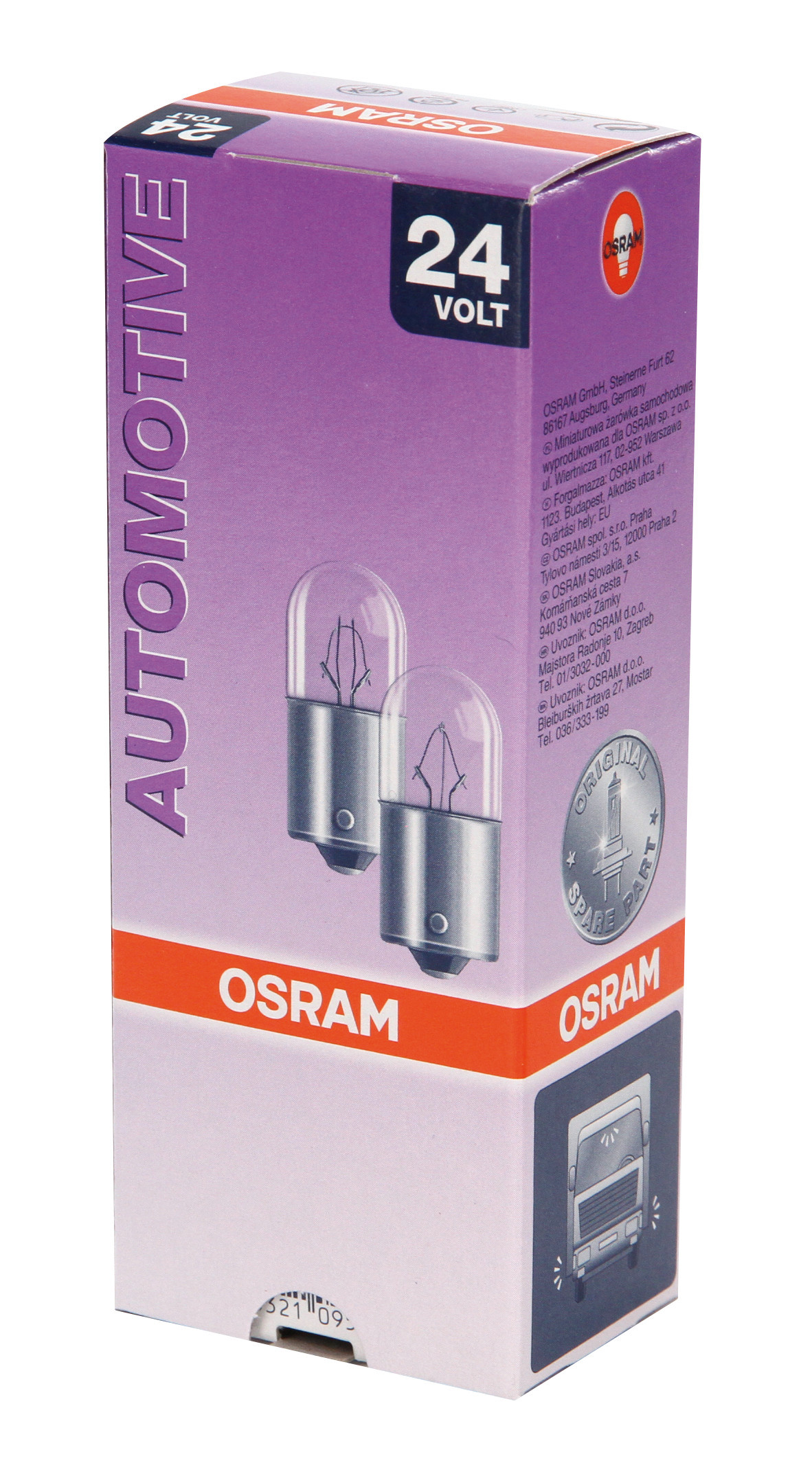 24V Original Line - 5W - BA15d - 1 pz - Sfuso - immagine 4