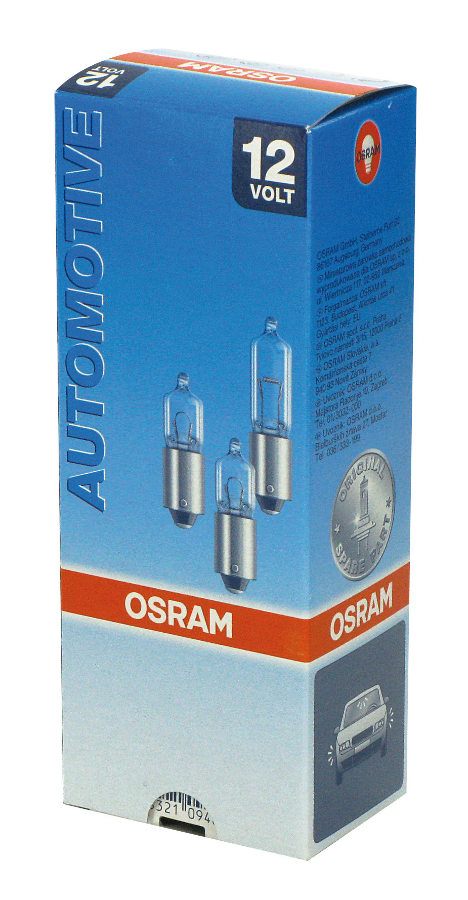 12V Miniwatt - 20W - BA9s - 1 pz - Sfuso - immagine 4