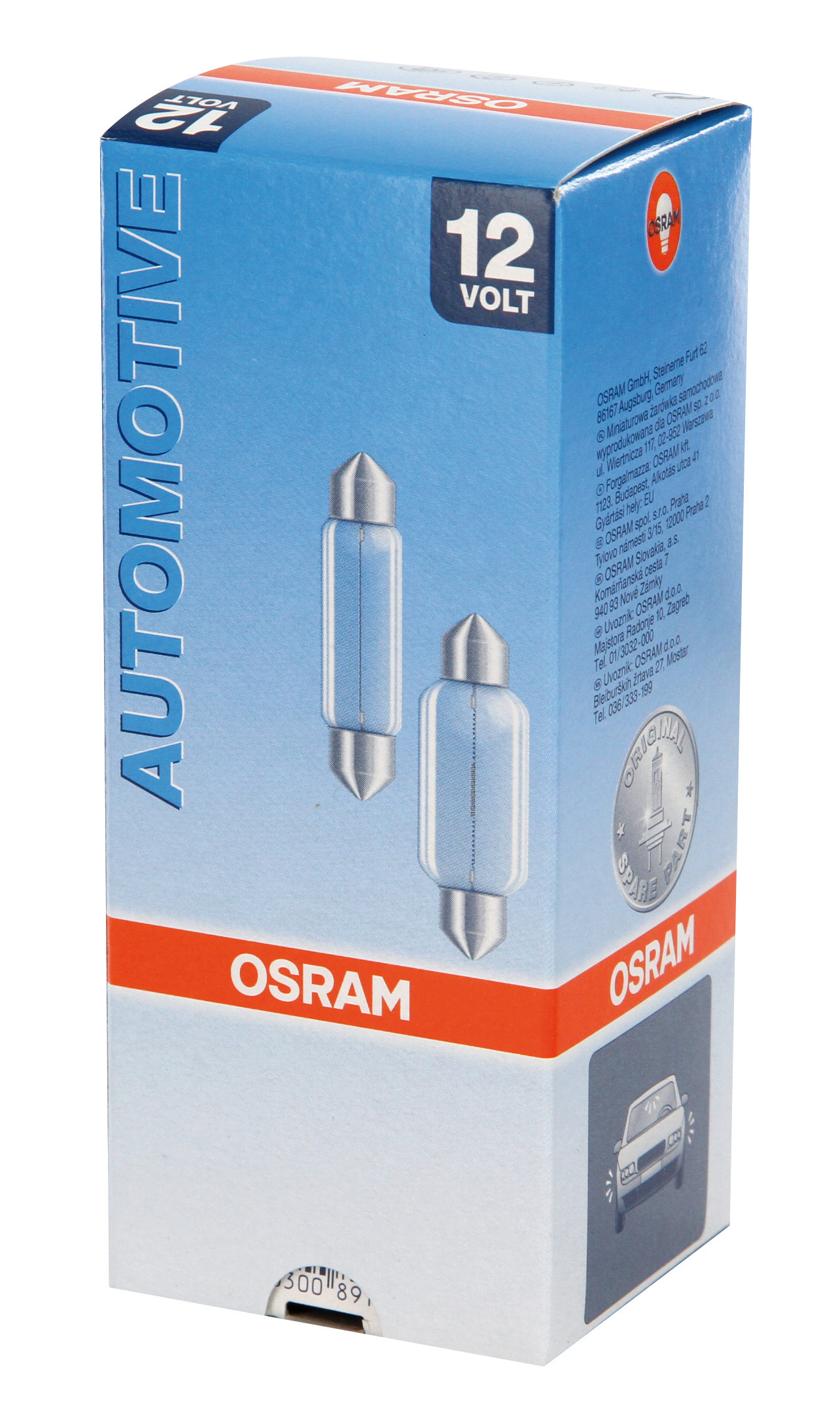 12V Original Line - 11x41 mm - 5W - SV8,5-8 - 1 pz - Sfuso - immagine 4