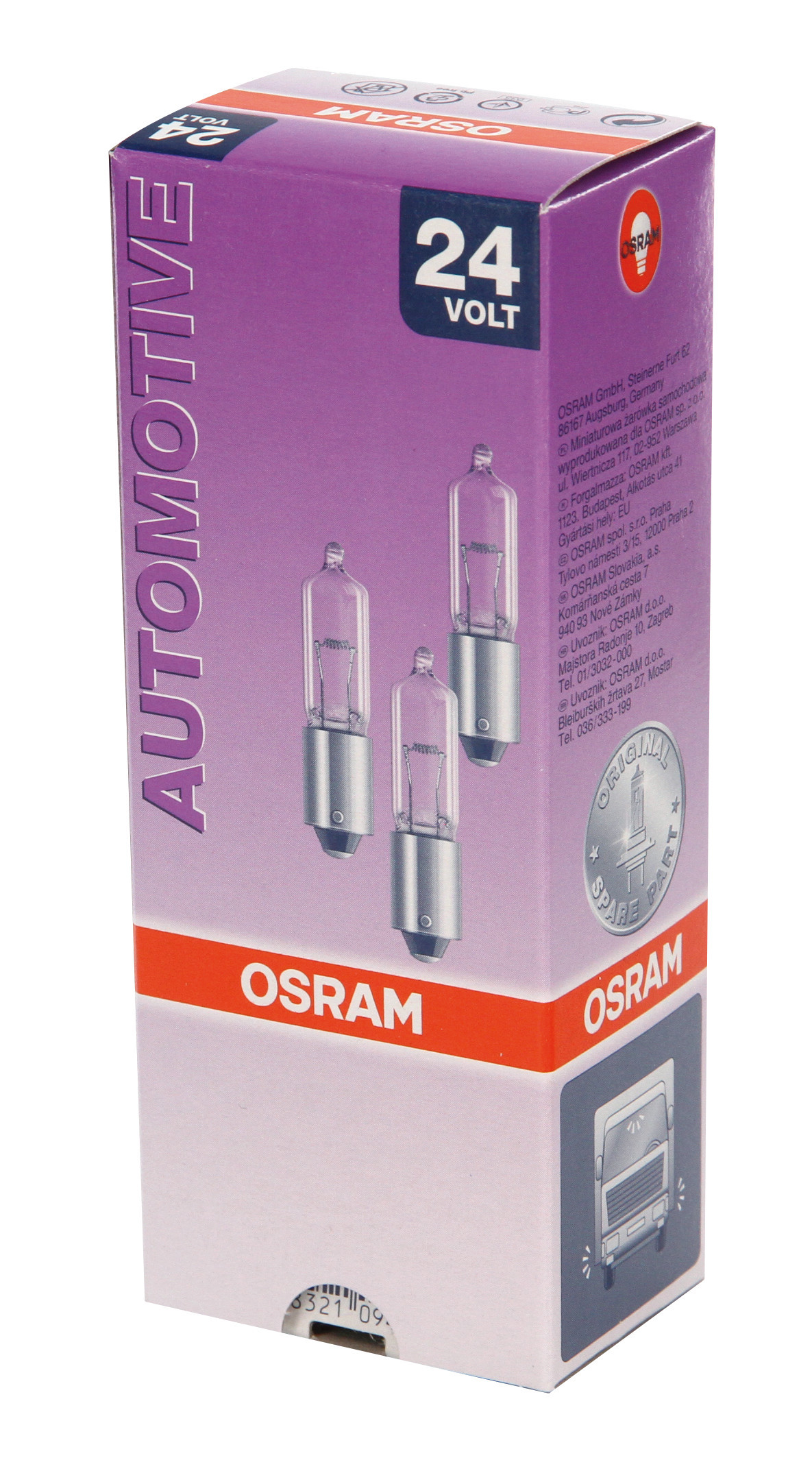 24V Original Line - H21W - 21W - BAY9s - 1 pz - Sfuso - immagine 4