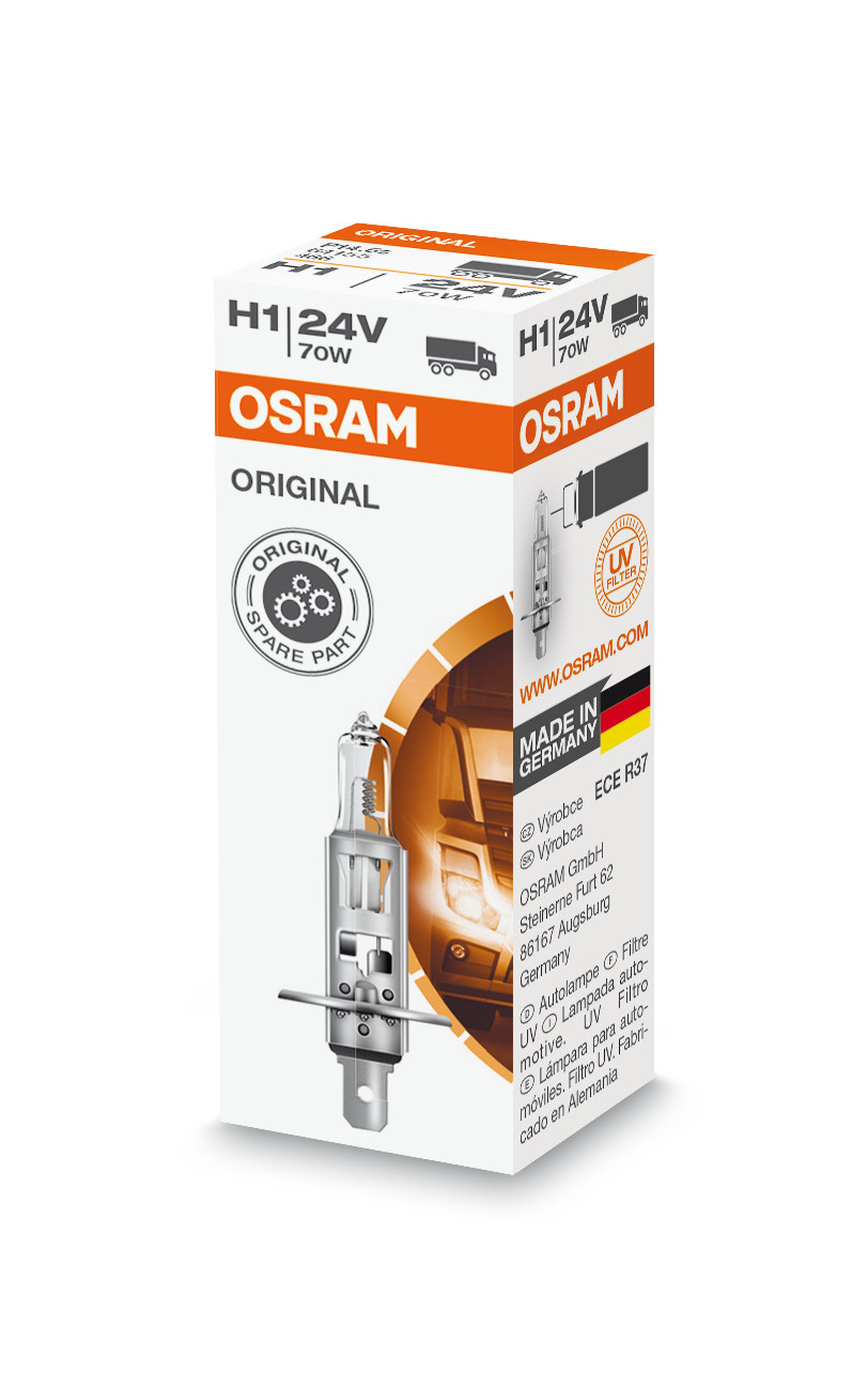 24V Original Line - H1 - 70W - P14,5s - 1 pz - Scatola - immagine 4