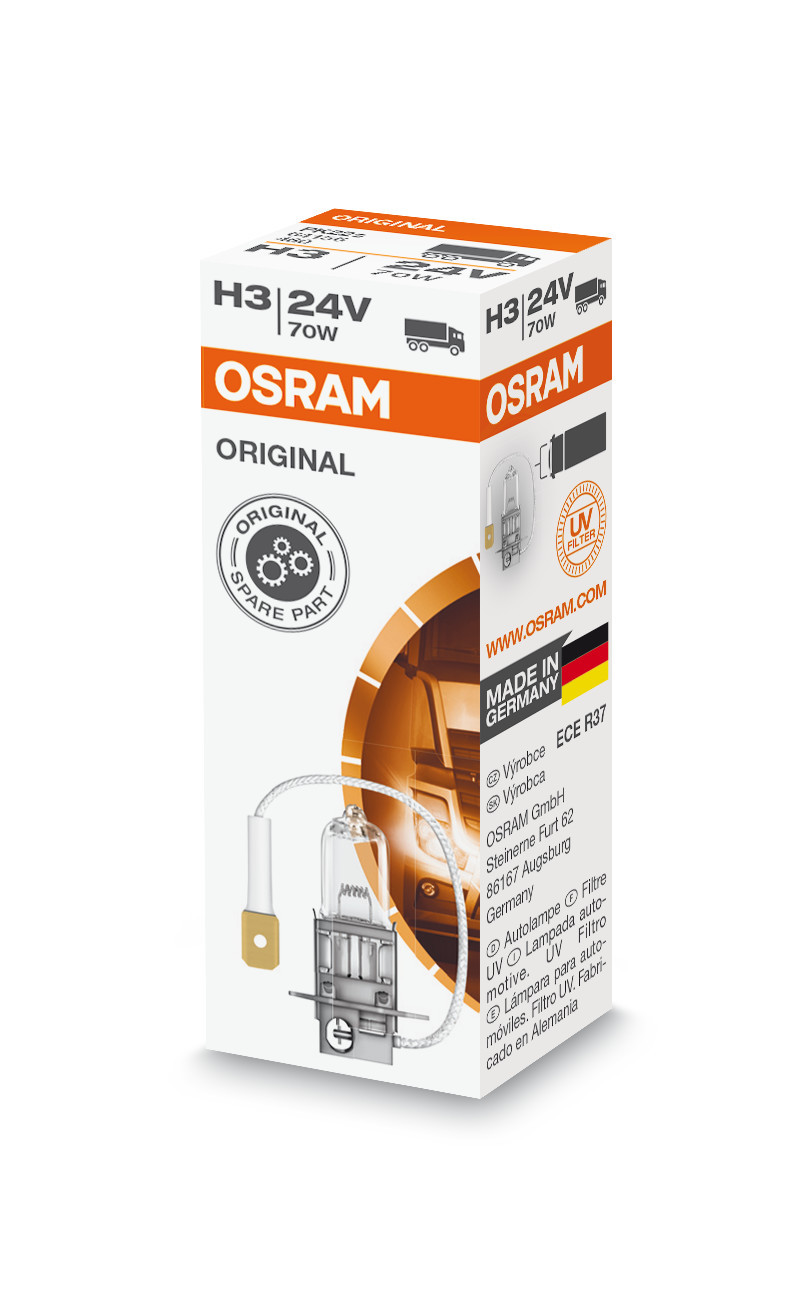 24V Original Line - H3 - 70W - PK22s - 1 pz - Scatola - immagine 4