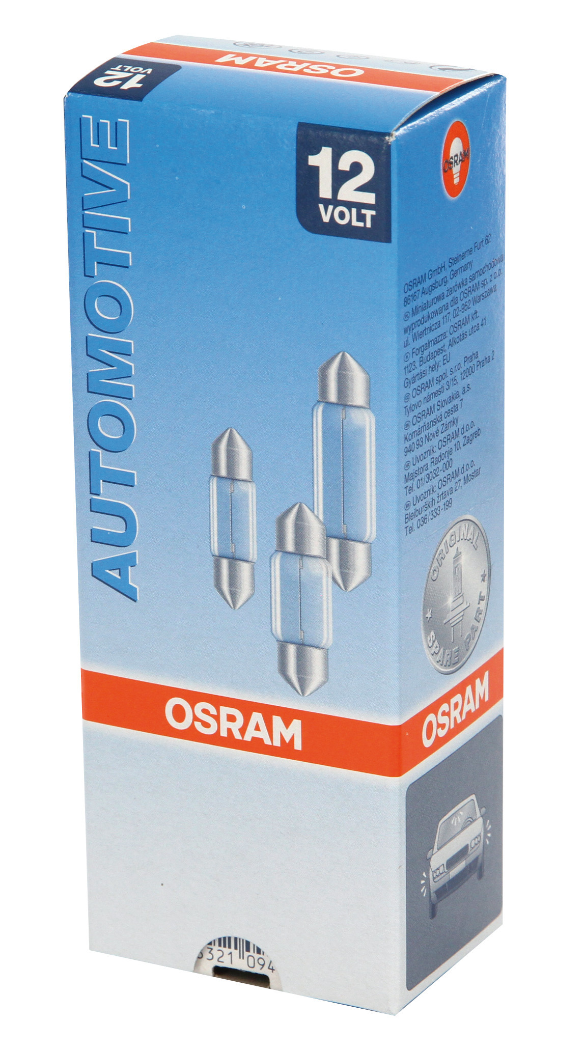 12V Original Line - C5W - 11x35 mm - 5W - SV8,5-8 - 1 pz - Sfuso - immagine 4