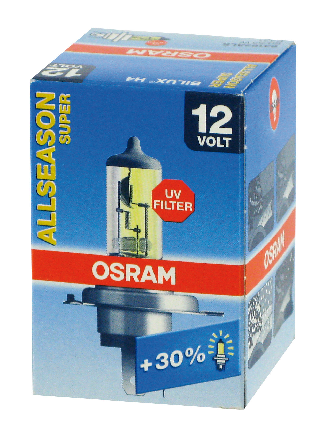 12V All Season Super - H4 - 60/55W - P43t - 1 pz - Scatola - immagine 4