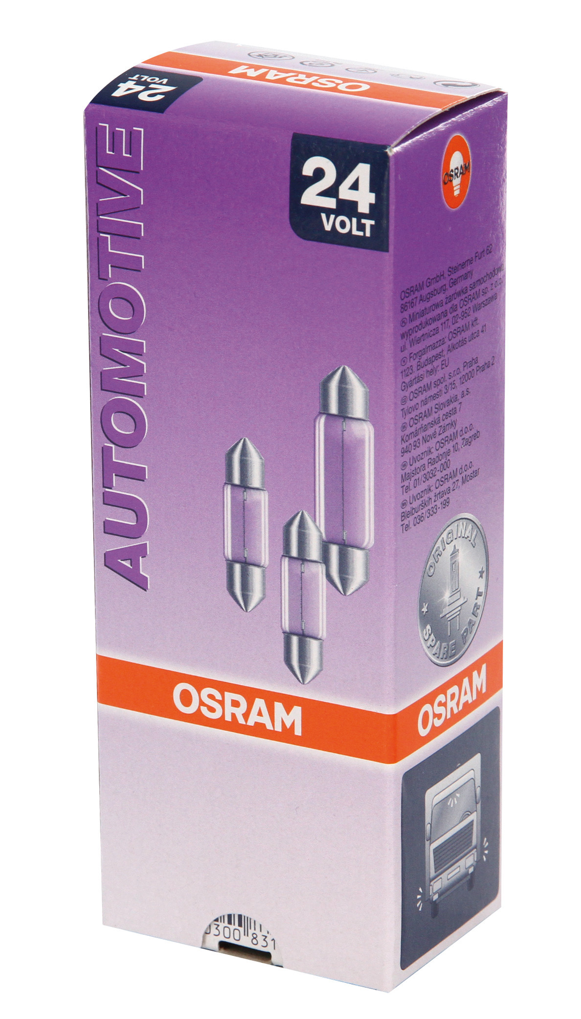 24V Original Line - C5W - 11x35 mm - 5W - SV8,5-8 - 1 pz - Sfuso - immagine 4