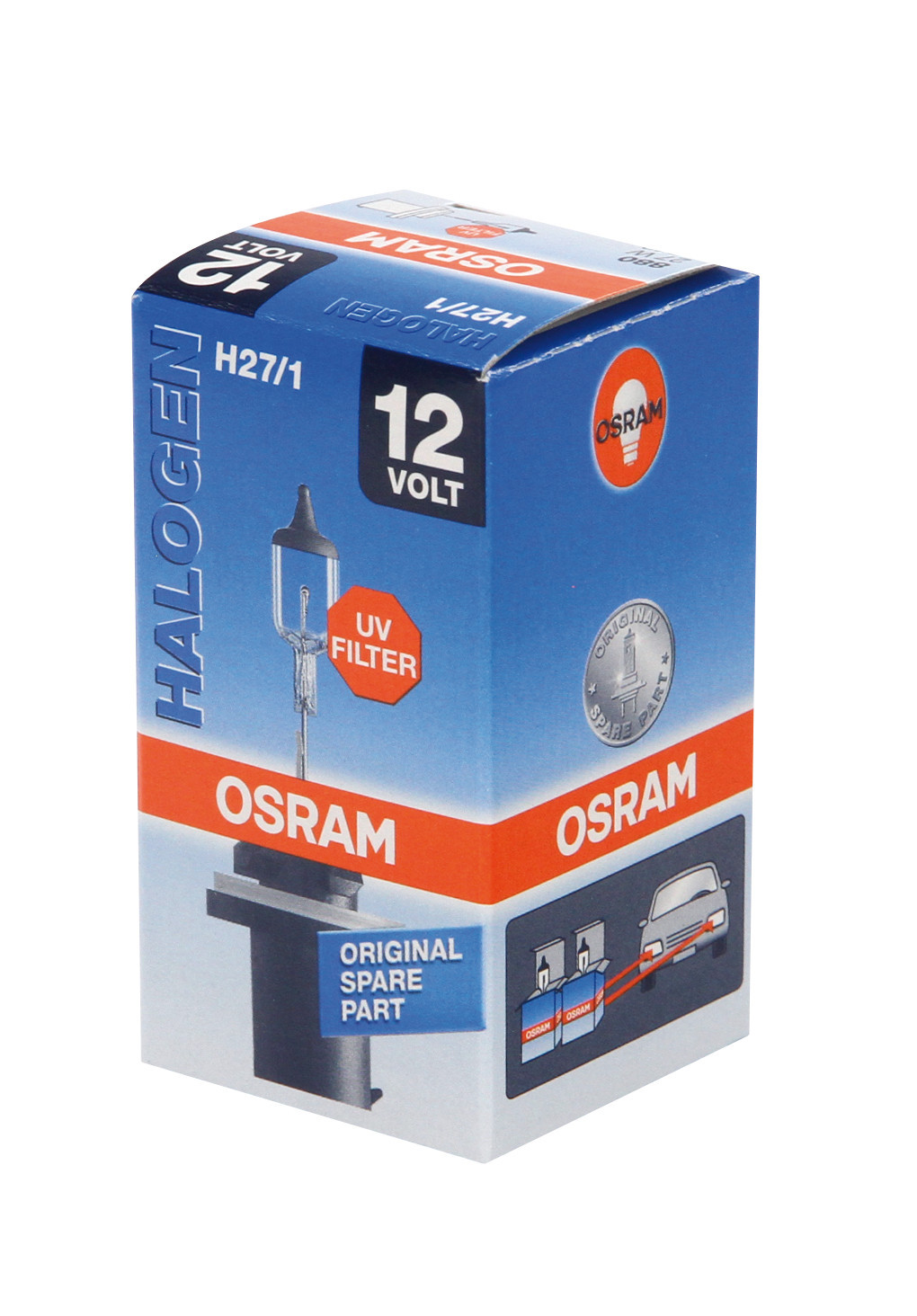 12V Original Line - H27/1 - 27W - PG13 - 1 pz - Scatola - immagine 3