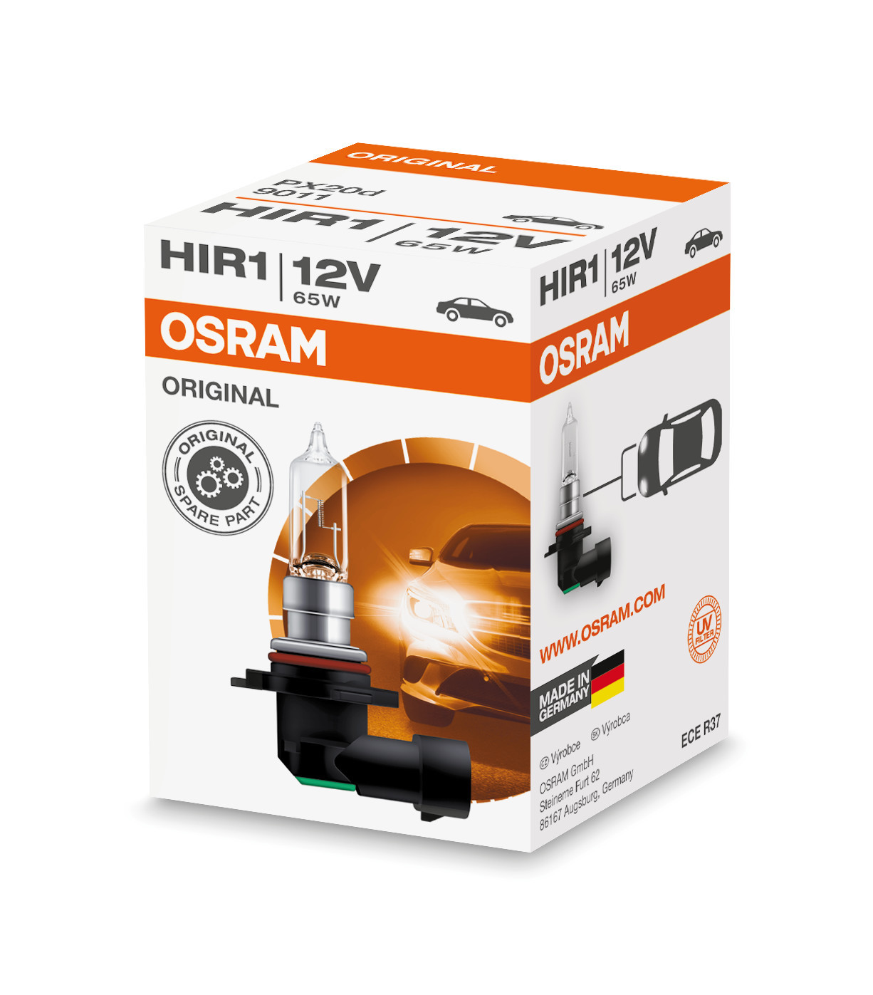 12V Original Line - HIR1 - 65W - PX20d - 1 pz - Scatola - immagine 2