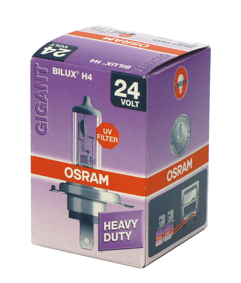 24V Heavy-Duty - H4 - 75/70W - P43t - 1 pz - Scatola - immagine 4
