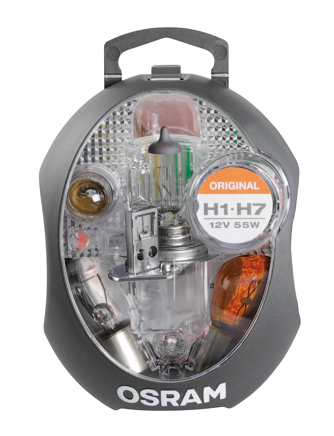 Kit Lampade di ricambio 12V - Scatola Plast. - H1/H7