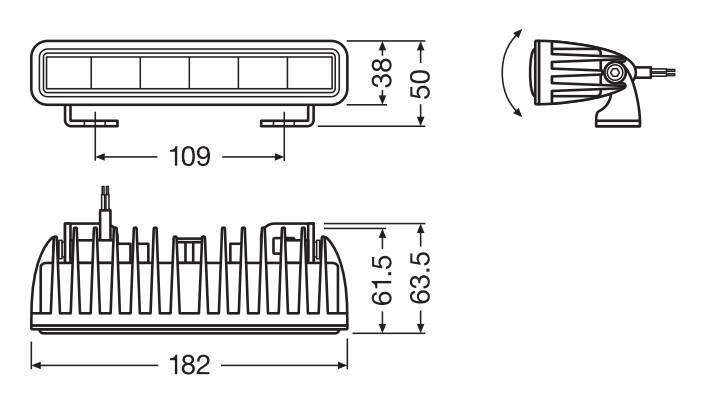 LEDriving Lightbar SX180-SP - 12/24V - immagine 5