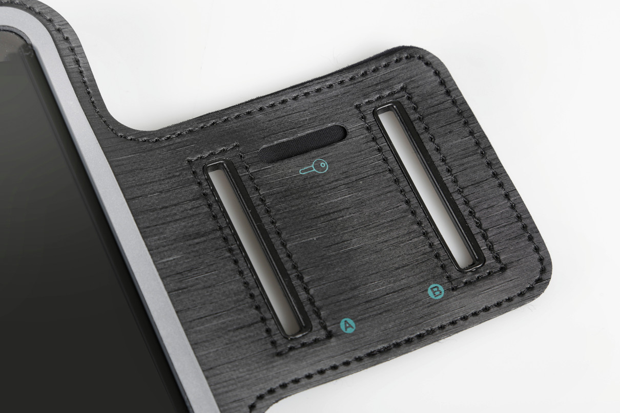 Arm Band, portatelefono da braccio per sport - M - max 4,7" - immagine 4