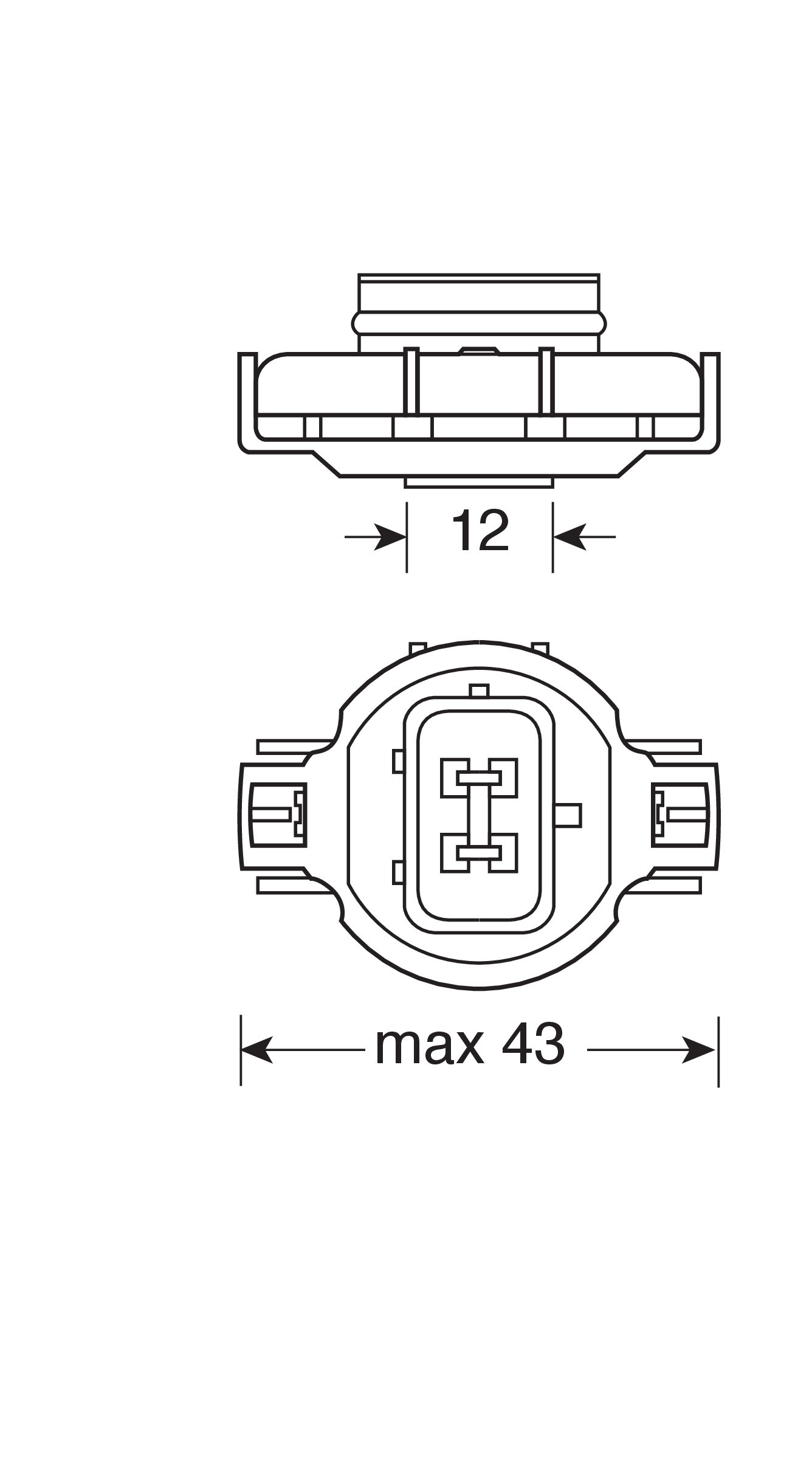12V Lampada alogena - PS24W - 24W - PG20-3 - 1 pz - Scatola - immagine 3