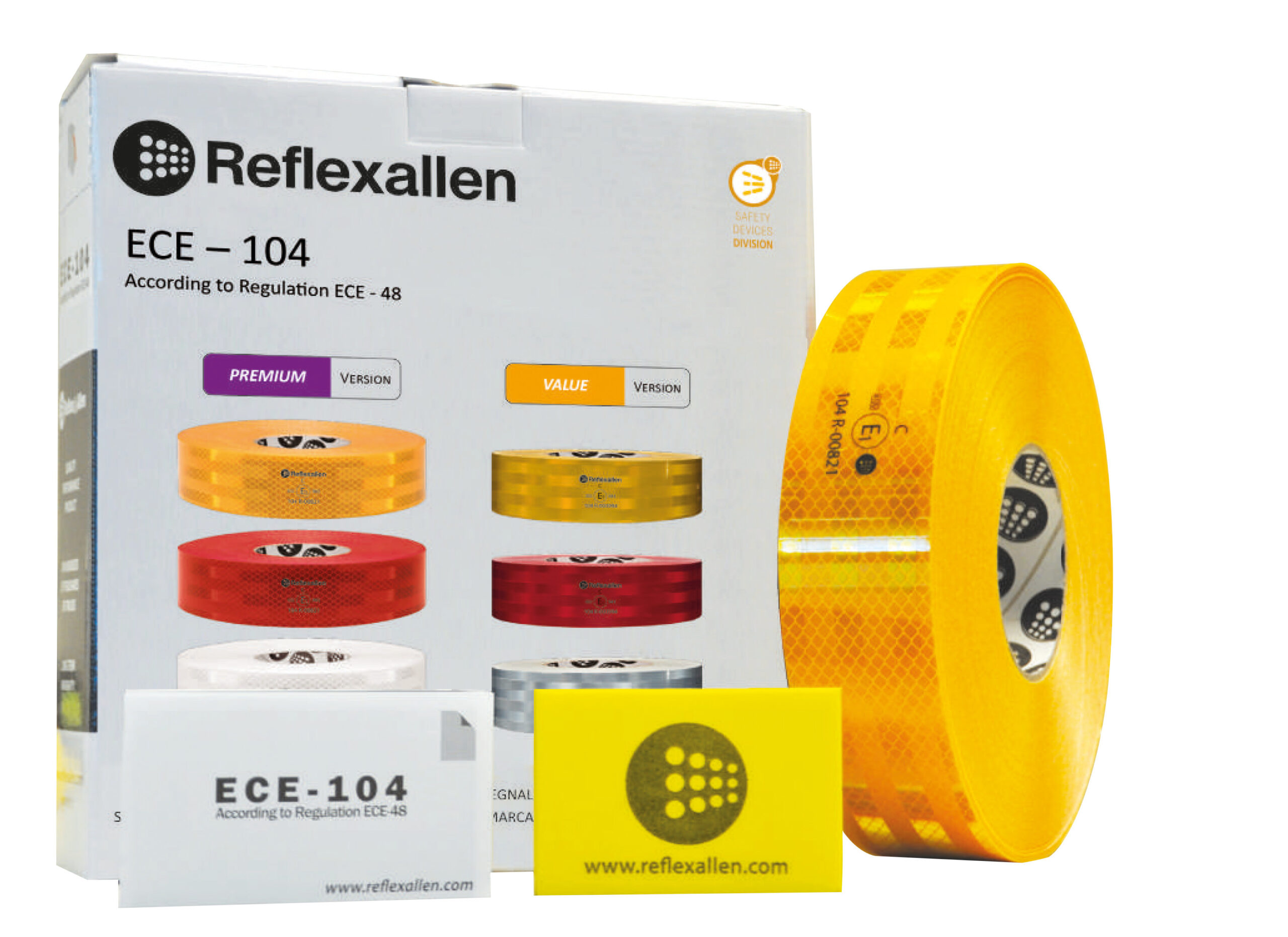 Premium, nastro segnaletico di sicurezza per superfici rigide - 50 m - Giallo - immagine 4