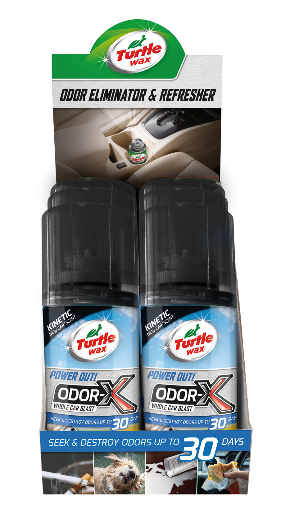 Odor-X, elimina odori - 100 ml - Kinetic New Car - immagine 5