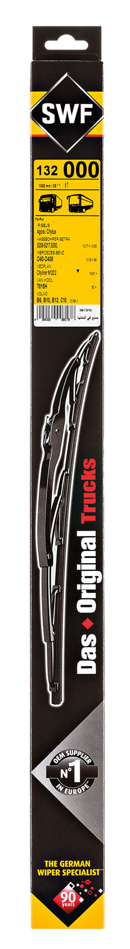 Das Original Trucks, spazzola tergicristallo - 1000 mm - 1 pz - immagine 2