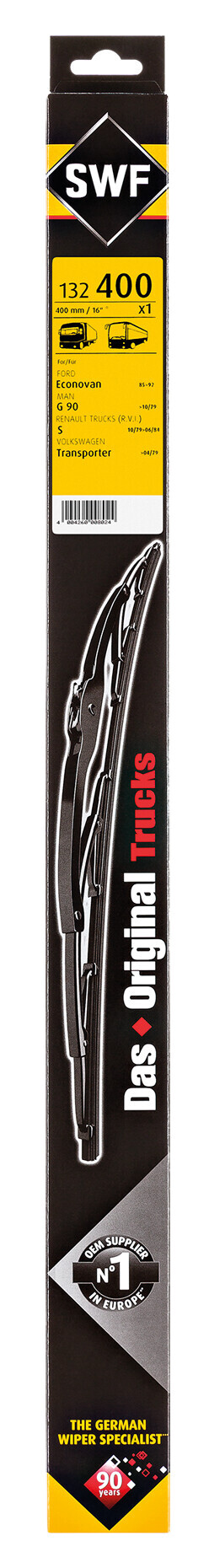 Das Original Trucks, spazzola tergicristallo - 400 mm - 1 pz - immagine 2