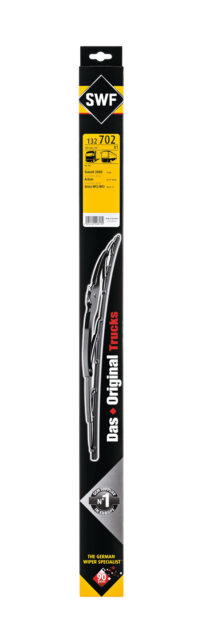 Das Original Trucks, spazzola tergicristallo - 700 mm - 1 pz - immagine 2