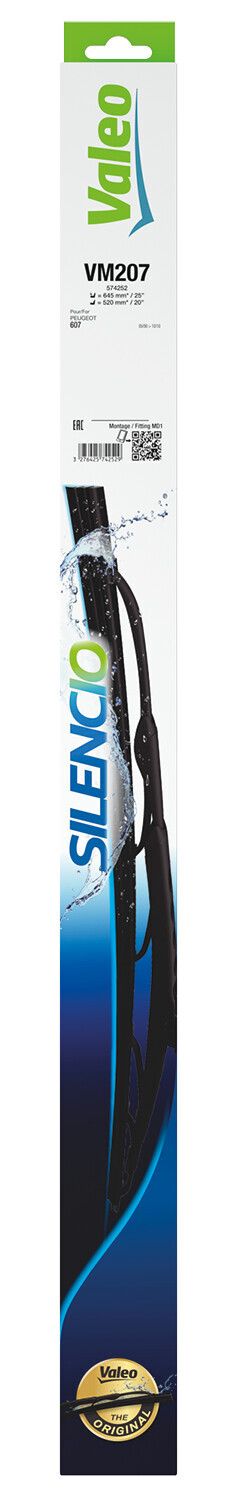 Silencio Conventional Performance, spazzola tergicristallo - VM207 - 645 + 520 mm - 2 pz - immagine 2