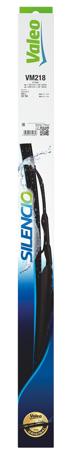 Silencio Conventional Performance, spazzola tergicristallo - VM218 - 700 + 650 mm - 2 pz - immagine 2