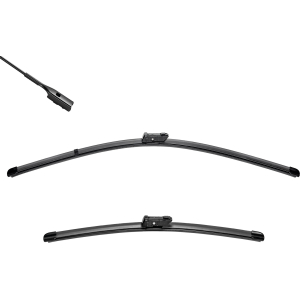 Silencio Flat Blades, spazzole tergicristallo - VF896 - 680 + 500 mm - 2 pz