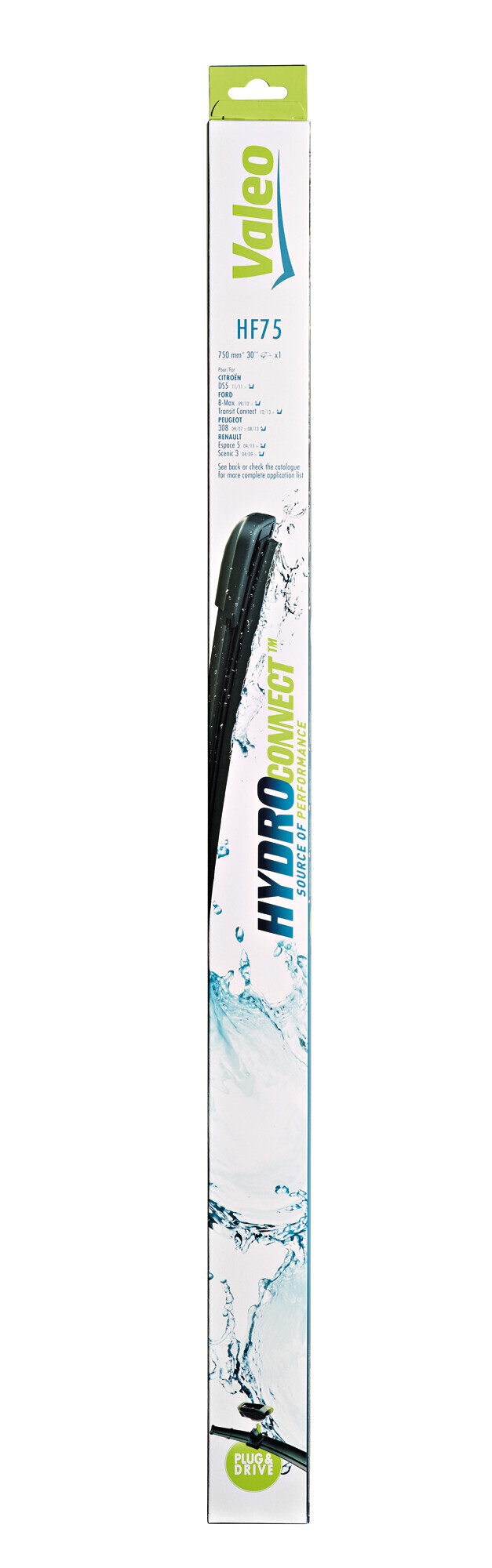HydroConnect Multiconnection, spazzola tergicristallo - HF75 - 750 mm - 1 pz - immagine 2