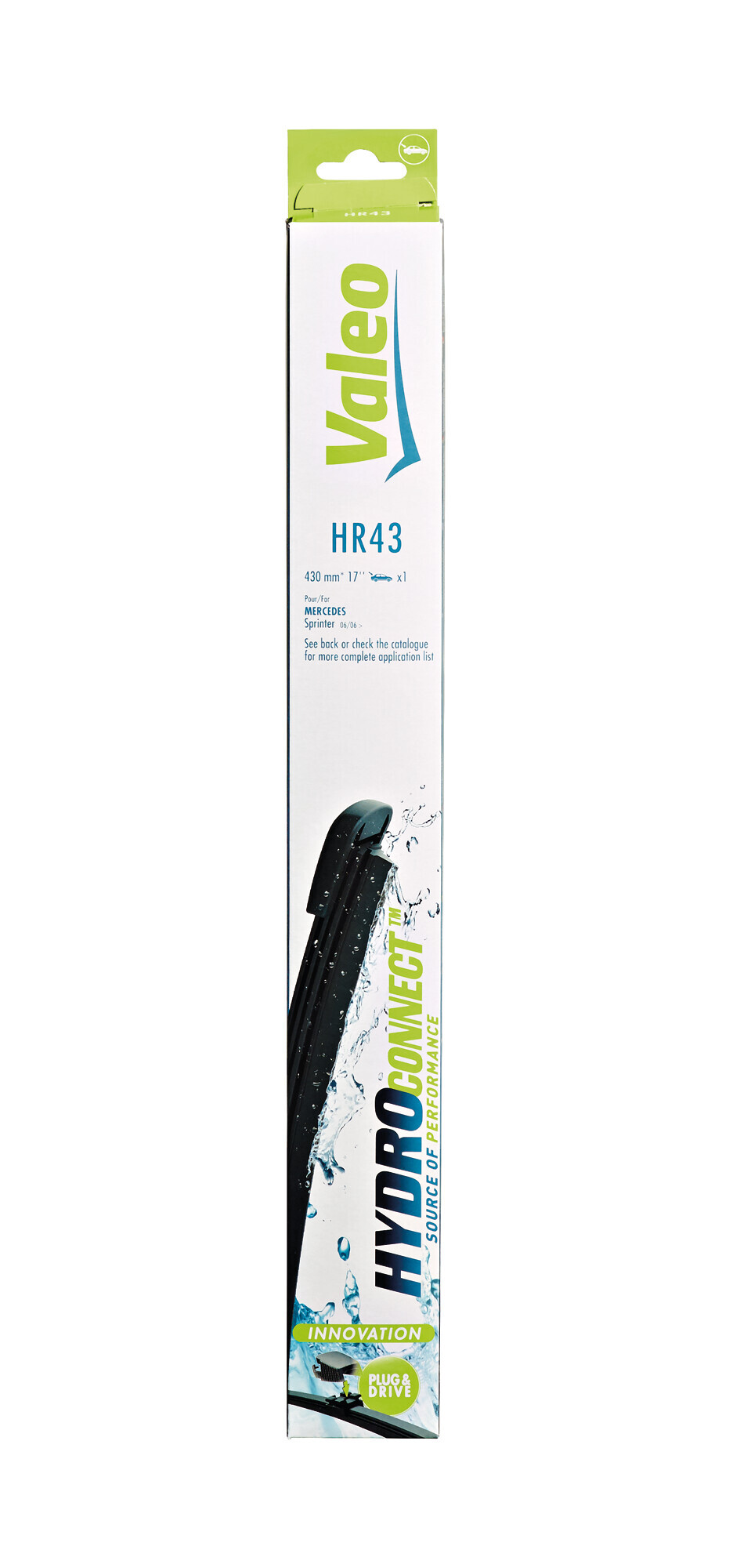 HydroConnect Multiconnection, spazzola tergicristallo posteriore - HR43 - 430 mm - 1 pz - immagine 2