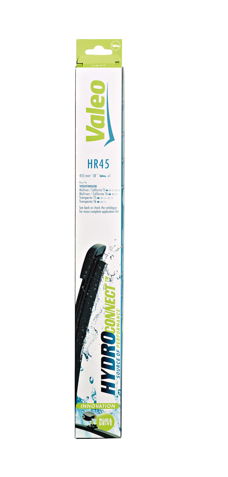 HydroConnect Multiconnection, spazzola tergicristallo posteriore - HR45 - 455 mm - 1 pz - immagine 2