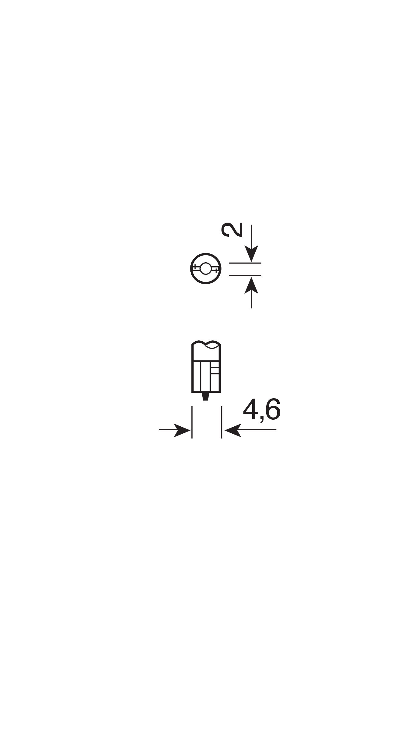 12V Original Line - 2W - W2x4,6d - 1 pz - Sfuso - immagine 3