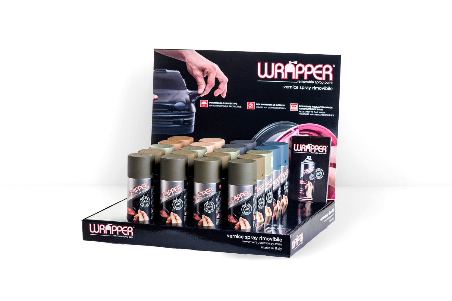 Wrapper, espositore da 20 bombolette - immagine 3