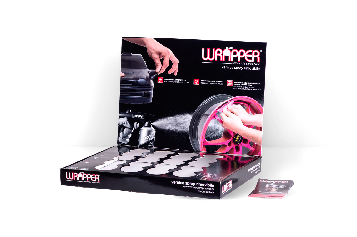 Wrapper, espositore da 20 bombolette
