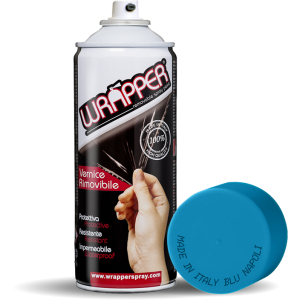 Wrapper, pellicola spray rimovibile, 400 ml - Blu Napoli - Ral C31