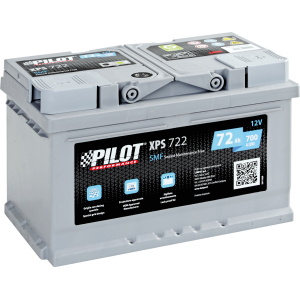 Batteria 12V - Pilot SMF - 72 Ah - 700 A - LB3